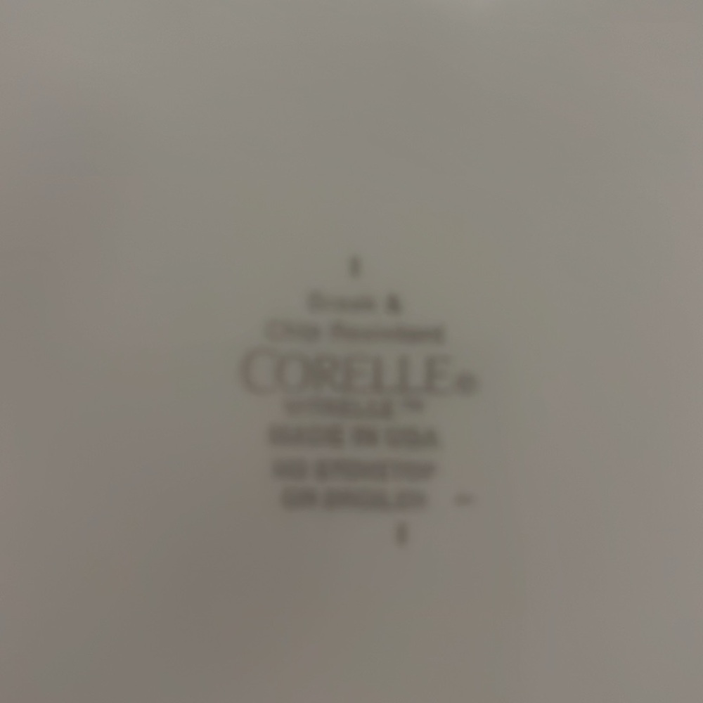 Corelle Floral & Lady Bug Patterned Dinner Plates 9" Set of 7 plates - Picture 4 of 5